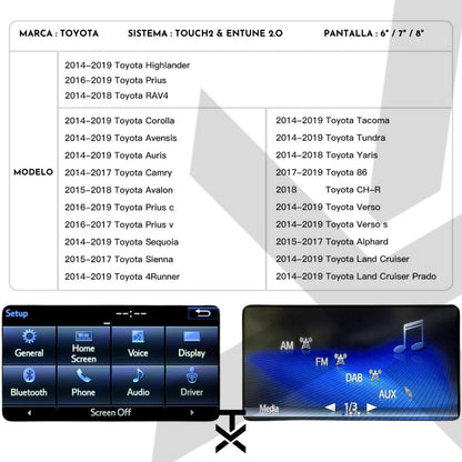 Toyota Touch &amp; Entune 2.0 Module