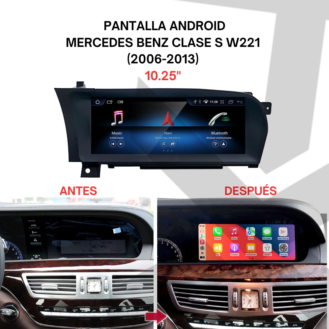 PANTALLA MERCEDES BENZ