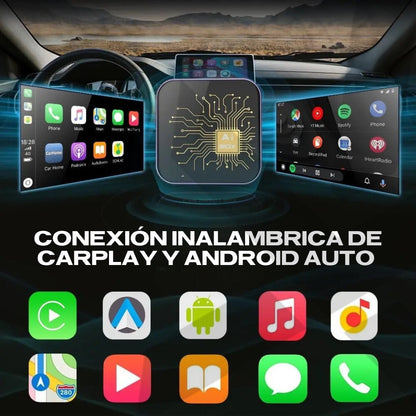 MAGIC BOX 2 RAM + 32 ROM  Adaptador Carplay y Android auto Cableado a inalambrico